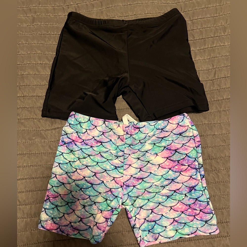 Kids Swim Shorts Size 8 Two Pair